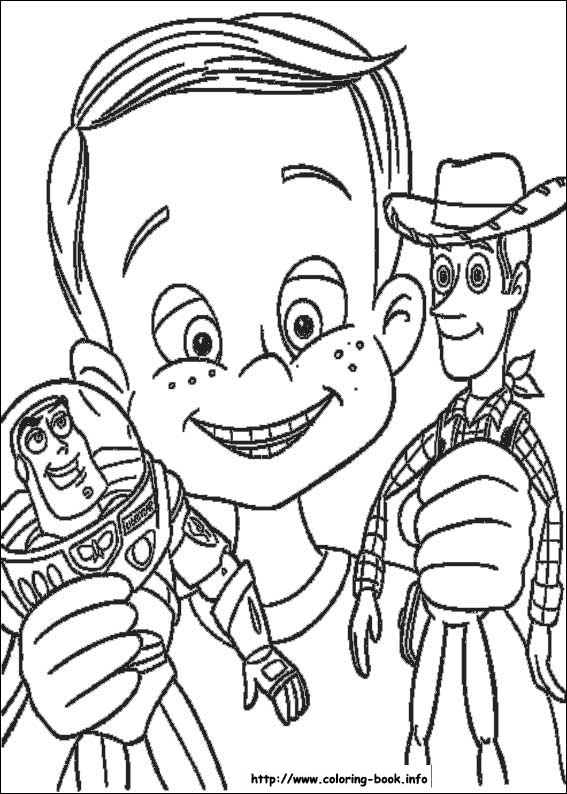 Toy Story coloring picture